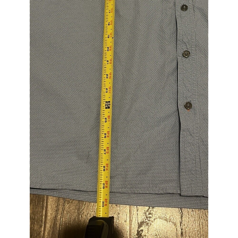 Orvis Men’s Fishing Shirt XL Blue Vented Performance Button Down Long Sleeve - Picture 9 of 12